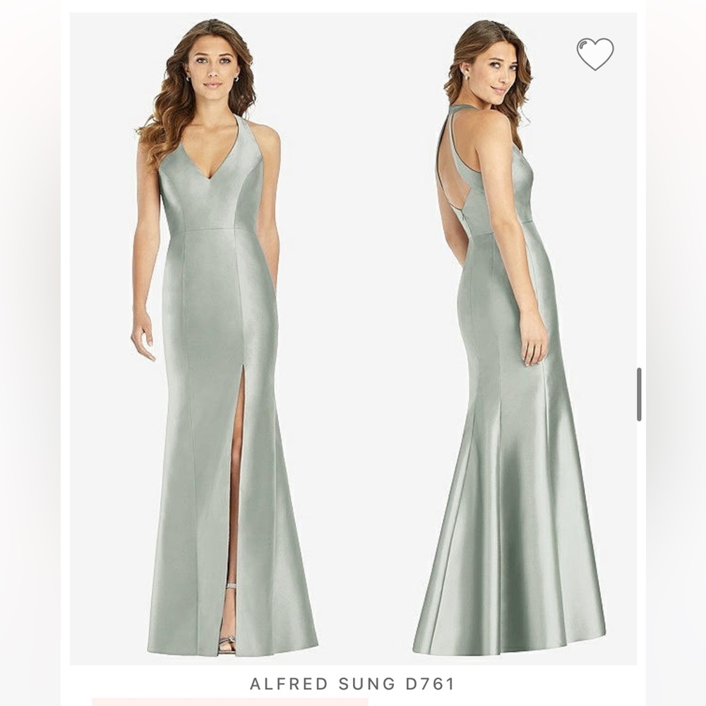 ALFRED SUNG · STYLE D761 · SATIN TWILL. Size 8- altered to 6
